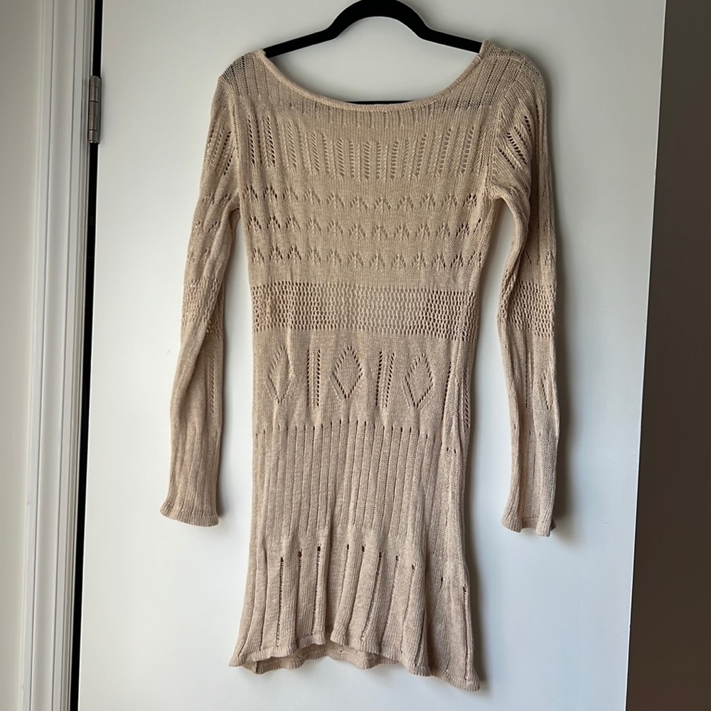 Flook - Emely Mini Dress - S / STONE